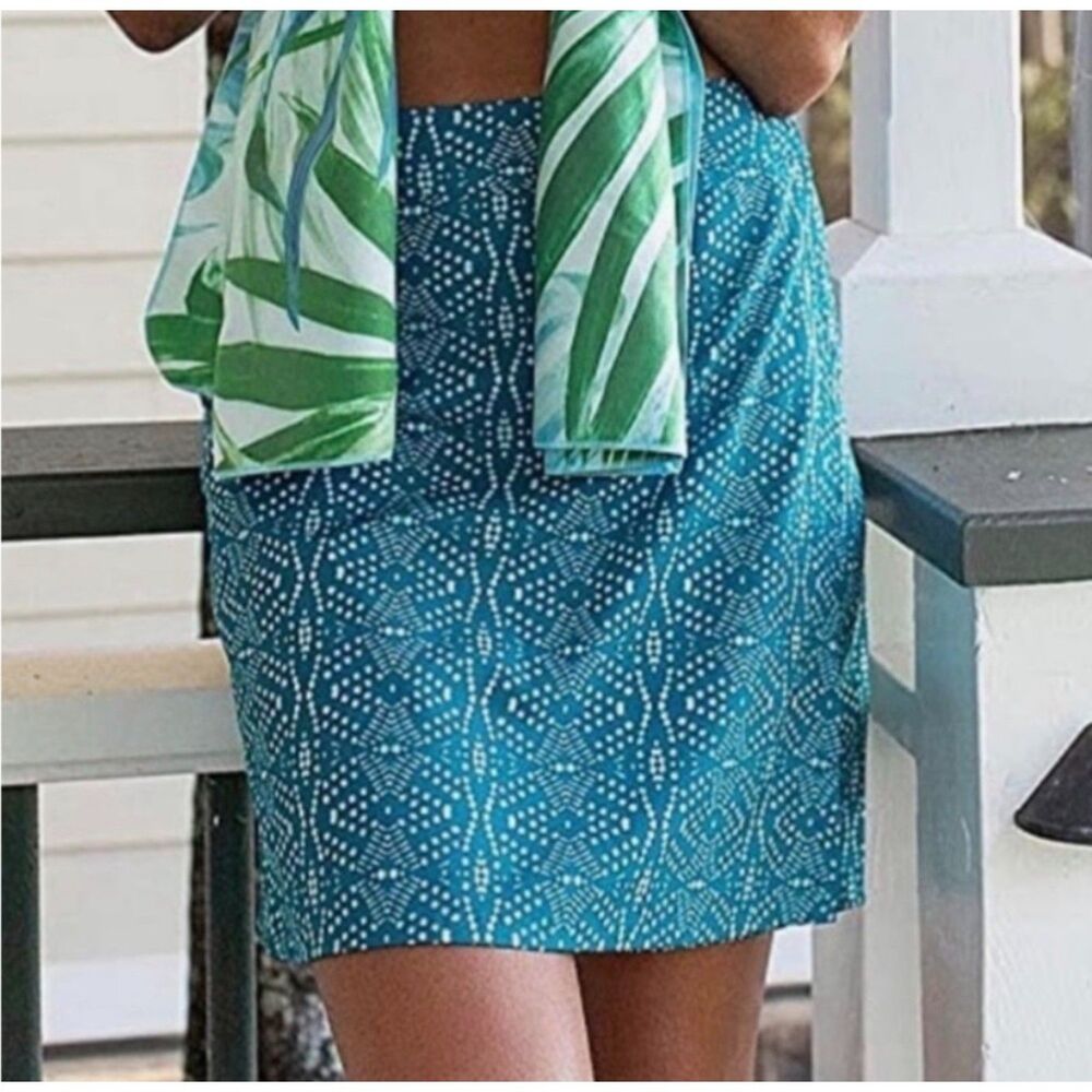 RipSkirt Hawaii Women Size S Blue Playa Ocean Wrap Skirt Vacation Beach Outdoor
